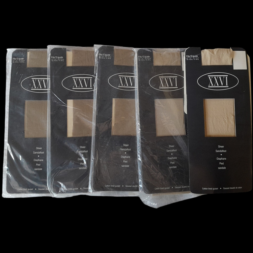 XXVI Pantyhose Bundle of 5